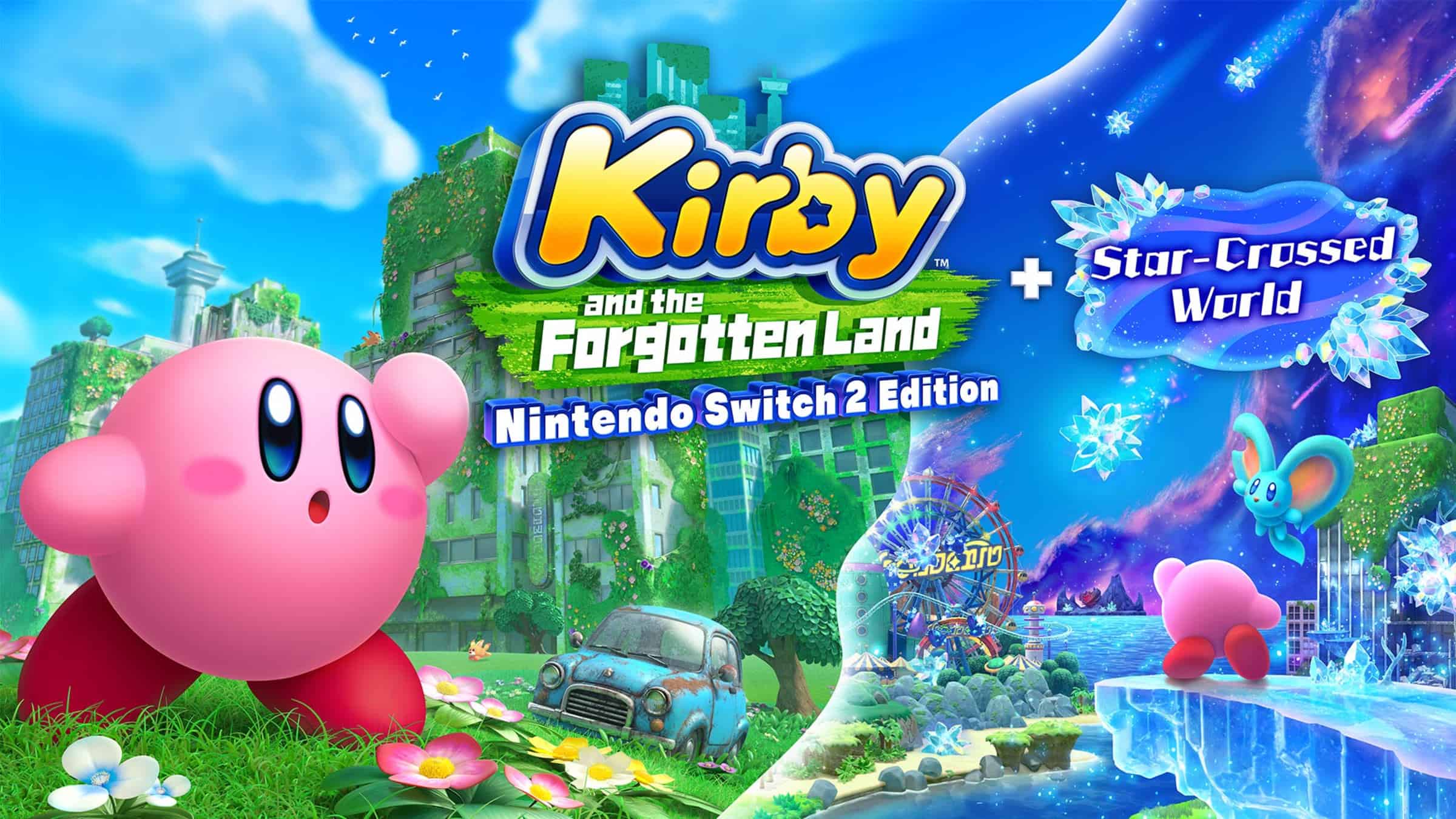 Kirby™ and the Forgotten Land – Nintendo Switch™ 2 Edition + Star-Crossed World Upgrade Pack for Nintendo Switch 2 - Nintendo Official Site