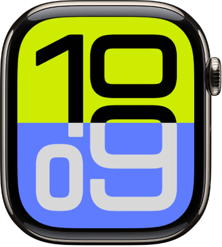 The Flux watch face.
